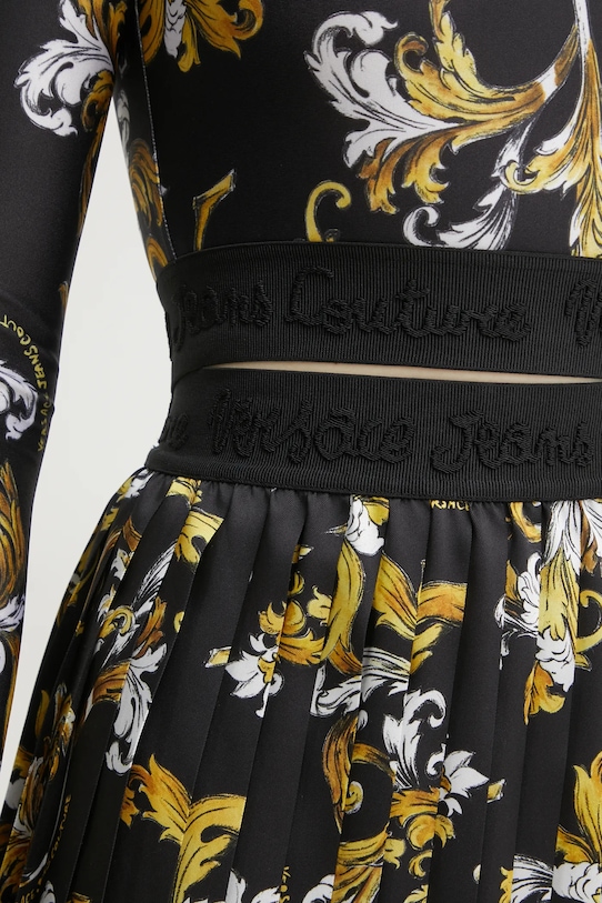 Sukňa Versace Jeans Couture čierna 78HAE820.NS574