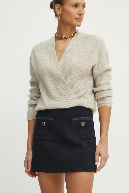 Юбка Marella DANCING casual тёмно-синий 2513101044