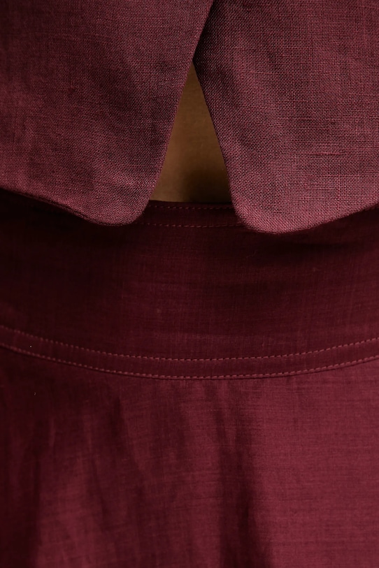Marella fustă NIPPON burgundia 2513101082