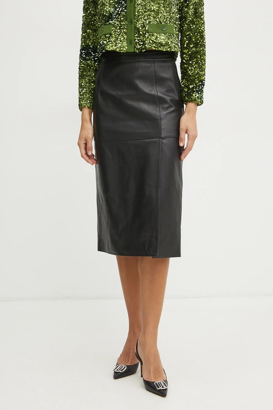 Шкіряна спідниця Marella BAMBINO casual чорний 2513401011