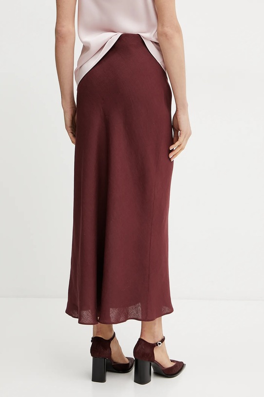 Odjeća Lanena suknja Marella Emme by Marella 2515101032 bordo