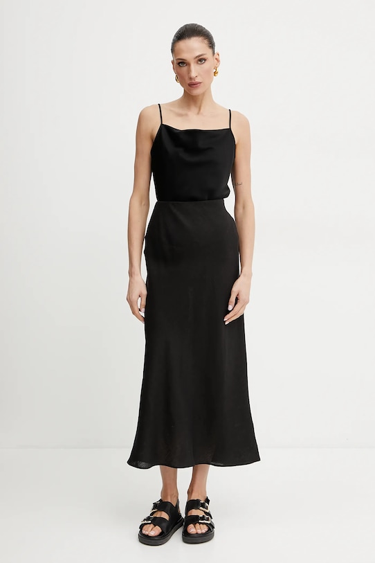 Marella fusta din in Emme by Marella 2515101032 negru SS25