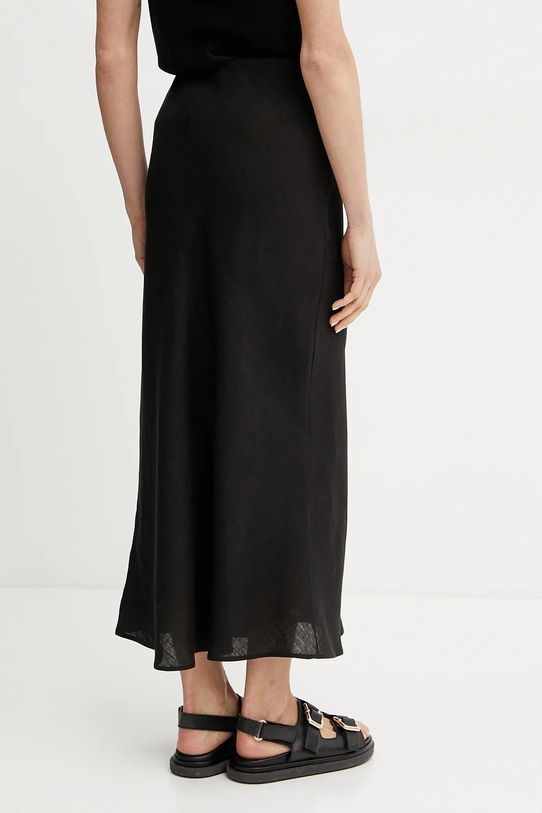 Odzież Marella spódnica lniana Emme by Marella 2515101032 czarny