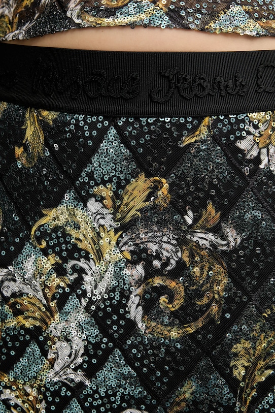 Versace Jeans Couture fustă negru 78HAE806.JS443