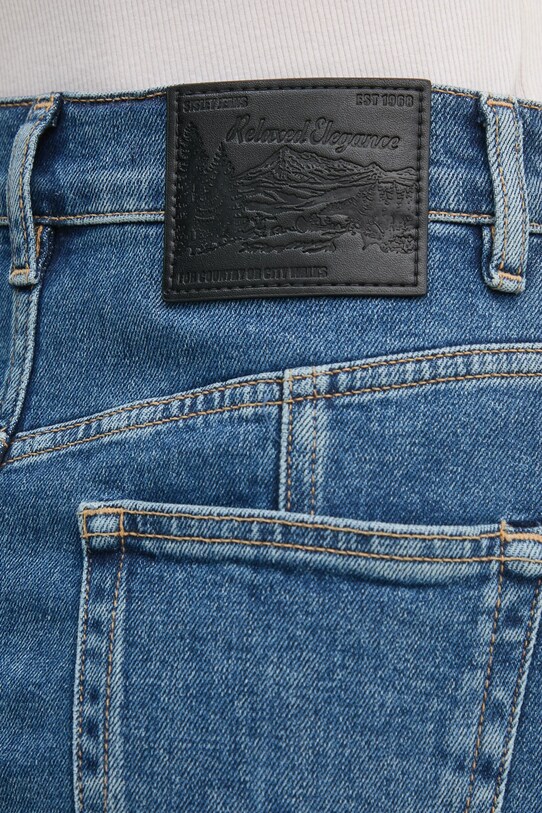 Sisley fusta jeans albastru 41GTL002N