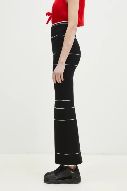 VETEMENTS spódnica Knitted Maxi WA66KN120X czarny SS25