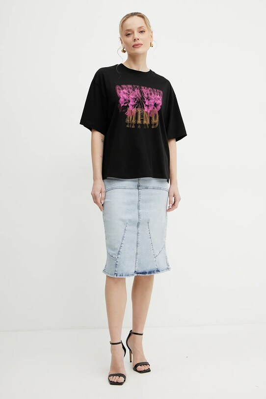 Jeans krilo Patrizia Pepe 2G1022.D092 modra SS25