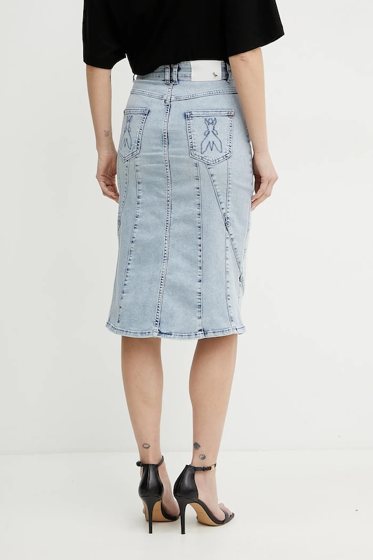 Odzież Patrizia Pepe spódnica jeansowa 2G1022.D092 niebieski