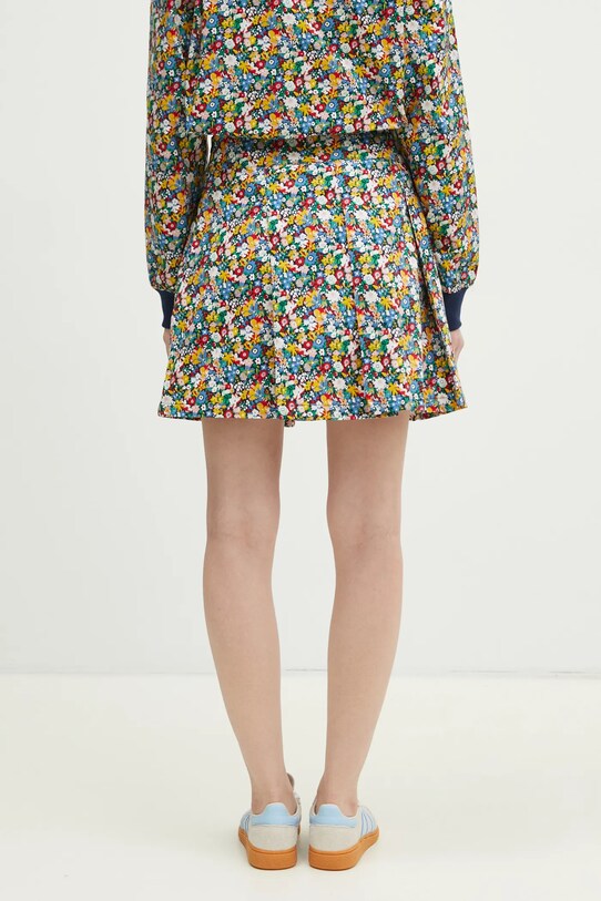 Clothing adidas Originals cotton skirt Liberty JC7774 blue