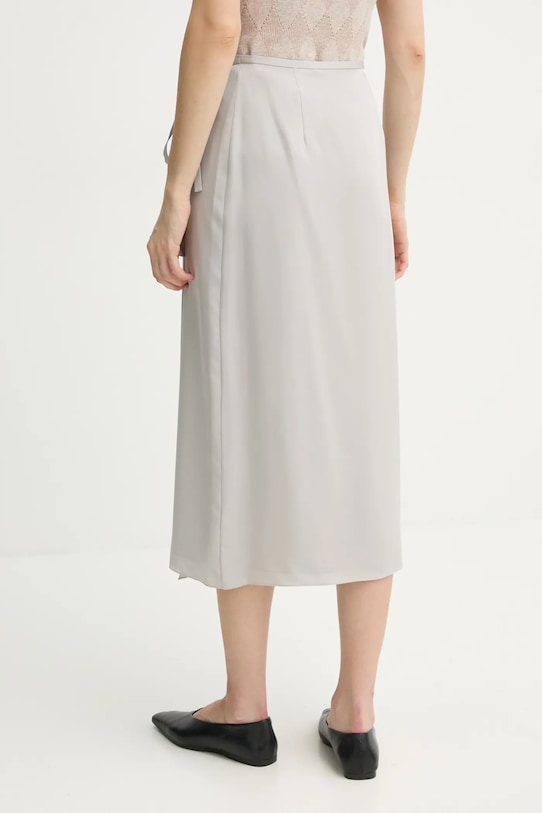 Oblečení Hedvábná sukně Theory O1102303 šedá