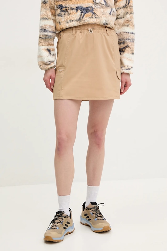 Columbia spódnica sportowa Weekend Rays z elastanem beżowy 2119113