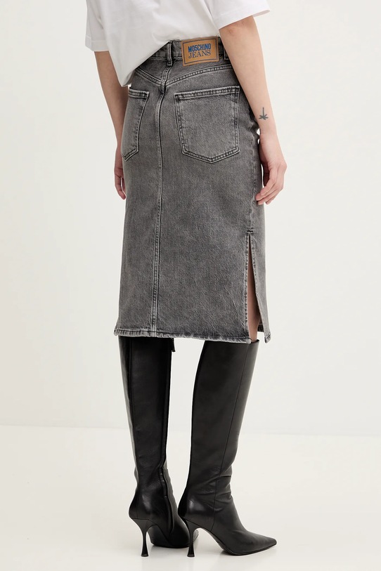 Îmbrăcăminte Moschino Jeans fustă din denim 0115.3219 gri