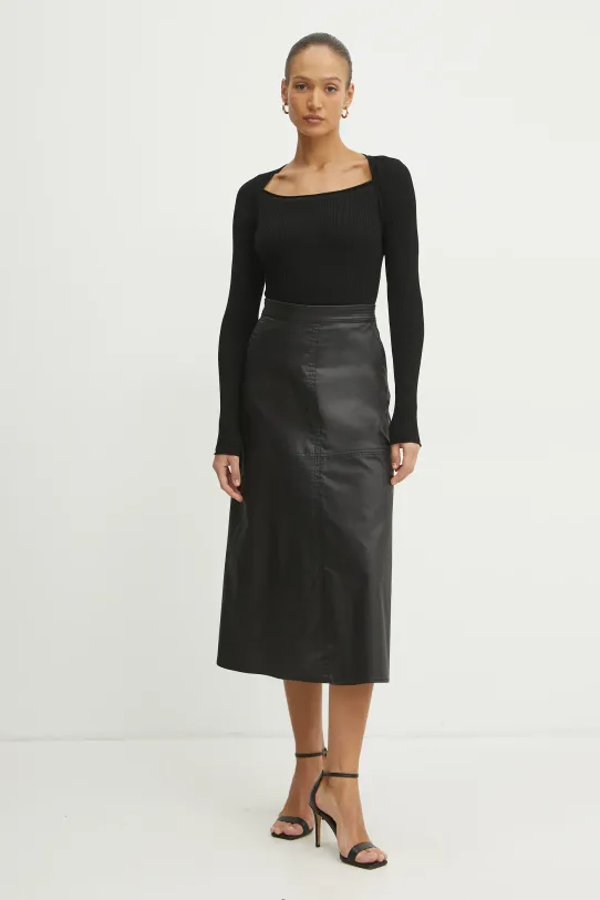 MAX&Co. spódnica z elastanem czarny 2516101032200