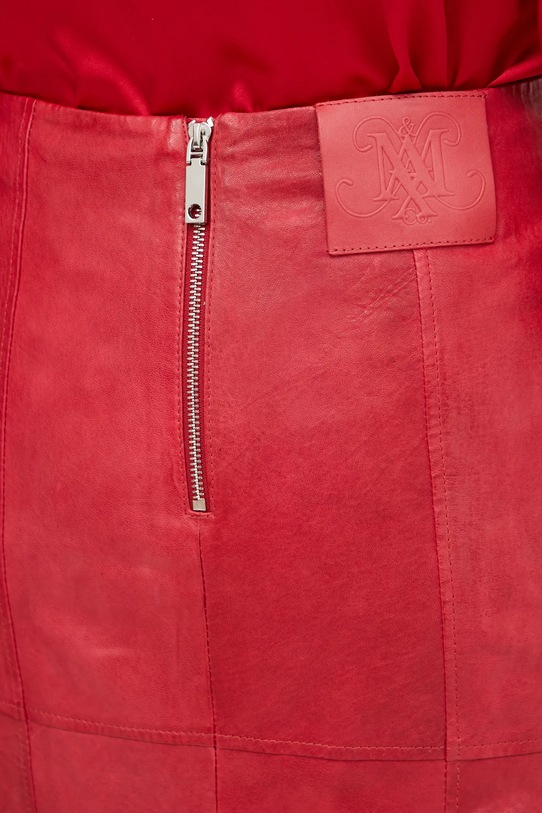 MAX&Co. fustă de piele rosu 2516401021200