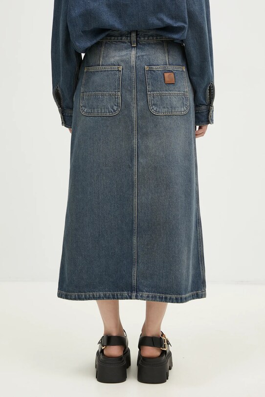 Одежда Джинсовая юбка Carhartt WIP Marvin Skirt I034647.014Q голубой