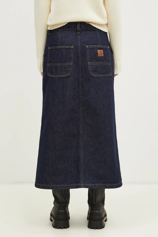 Дрехи Дънкова пола Carhartt WIP Marvin Skirt I034647.102 син