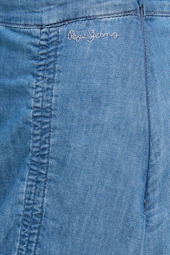 Pepe Jeans farmer szoknya MAXI SKIRT HW SUNSET kék PL901218
