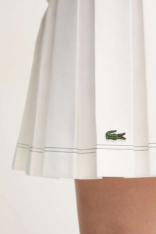 Suknja Lacoste bijela JF7302