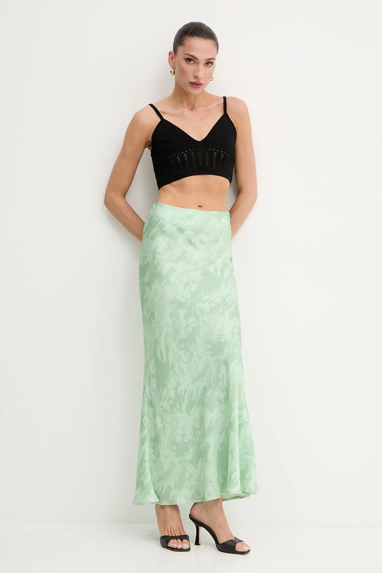 Sukňa Pinko REIMAGINE by Patrick Mcdowell 105160.A2JM zelená SS25