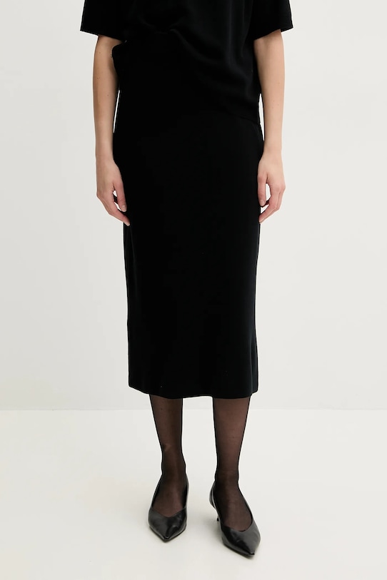 Weekend Max Mara fusta uni negru 2515301011600