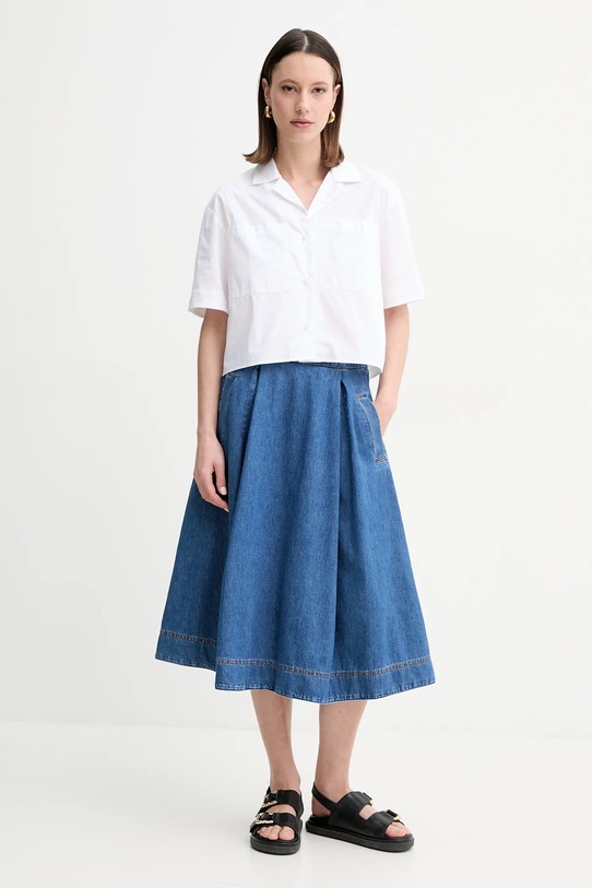 Τζιν φούστα Weekend Max Mara 2515101016600 μπλε SS25