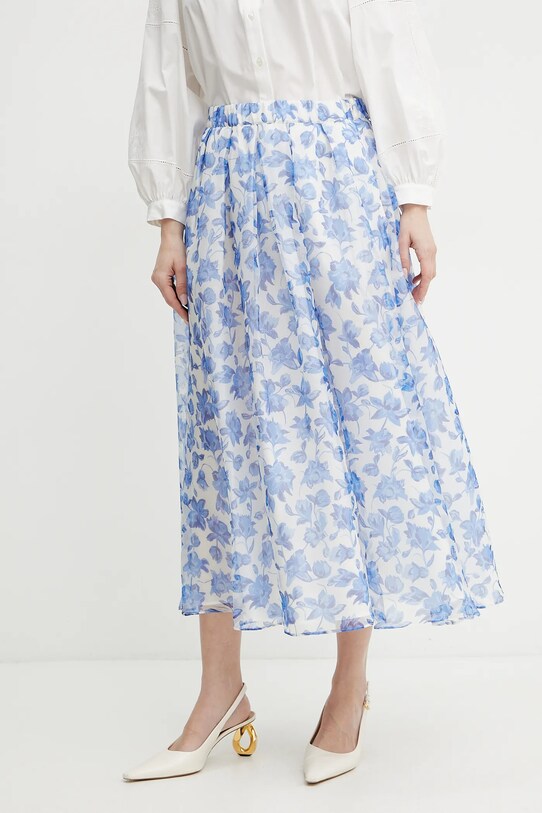 Μεταξωτή φούστα Weekend Max Mara 2515101072600 μωβ SS25