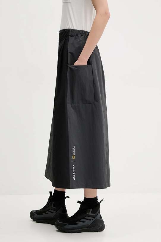 adidas TERREX spódnica sportowa x National Geographic wzorzyste czarny JD5843