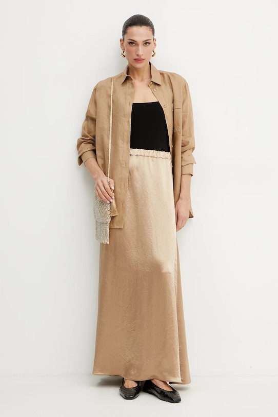 Sukňa MM 2516101028600 béžová SS25