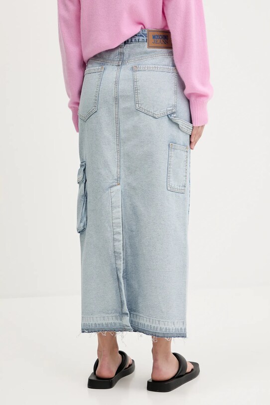 Odzież Moschino Jeans spódnica jeansowa 0105.3719 niebieski