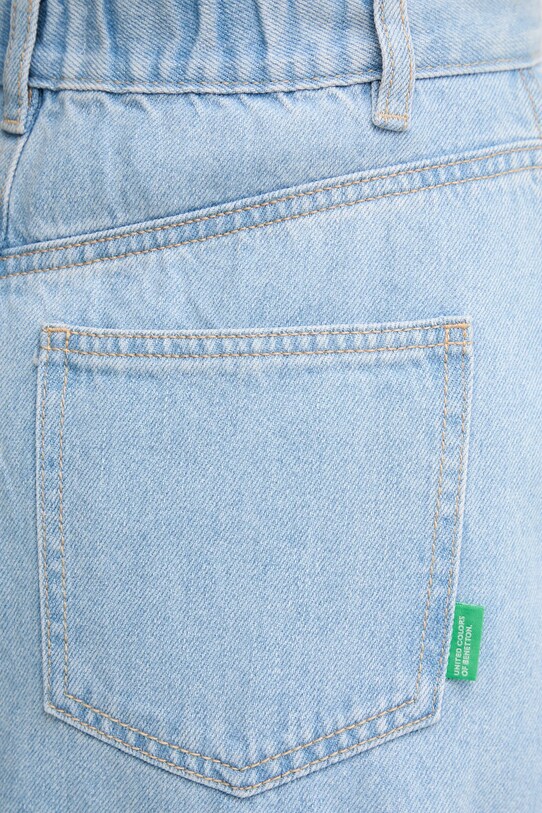 Τζιν φούστα United Colors of Benetton μπλε 43C8D004K