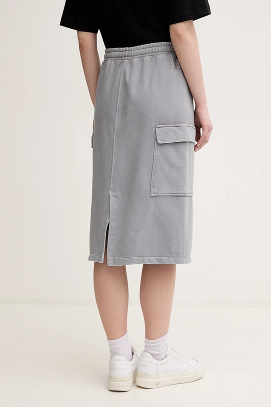 Oblečenie Bavlnená sukňa United Colors of Benetton 39BLD000E sivá