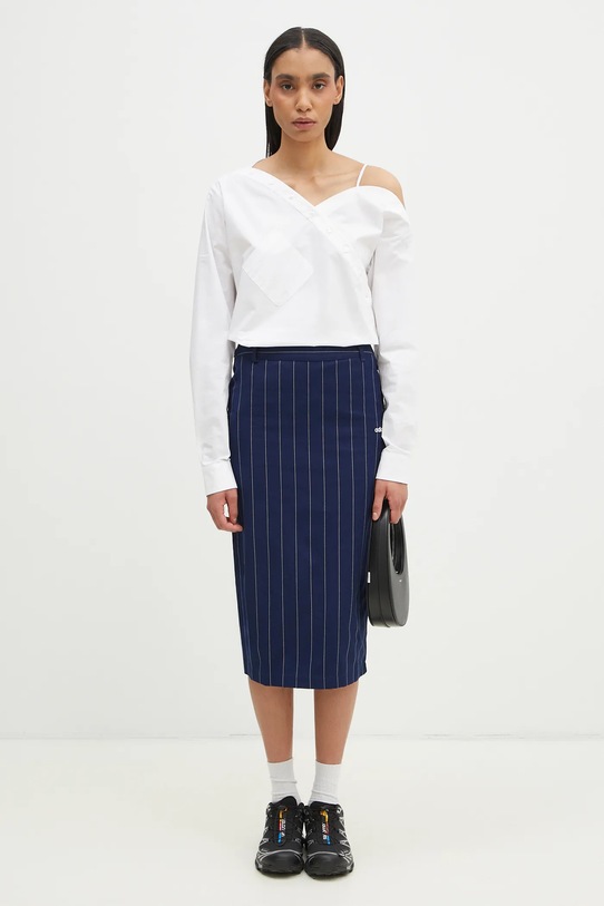 Suknja adidas Originals Pencil Skirt JD2576 mornarsko plava
