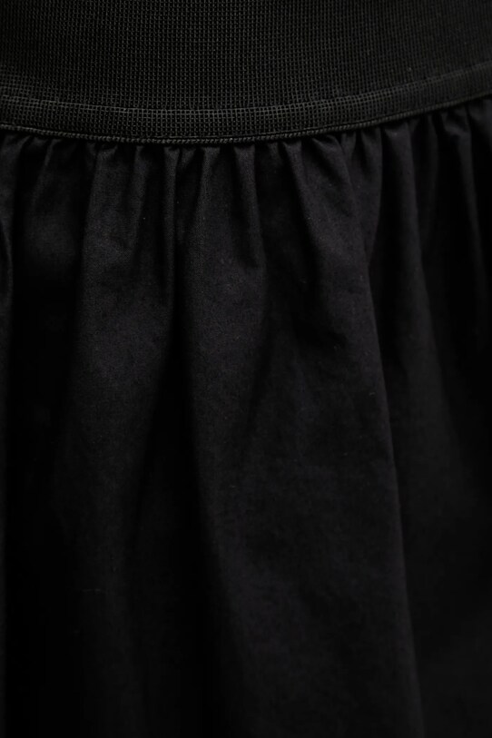 United Colors of Benetton gonna in cotone nero 4TPUD004I