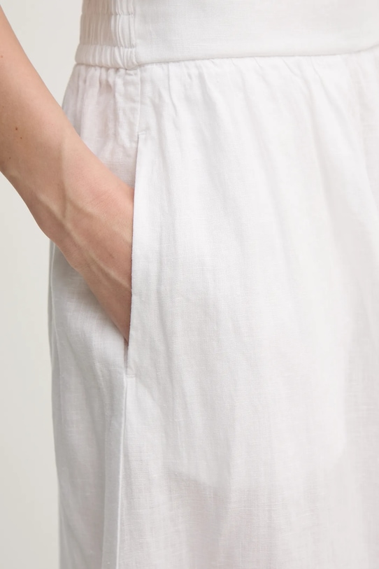 United Colors of Benetton gonna di lino bianco 4AGHD004L