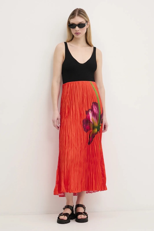 Desigual fusta FOLLET 25SWFW06 rosu SS25