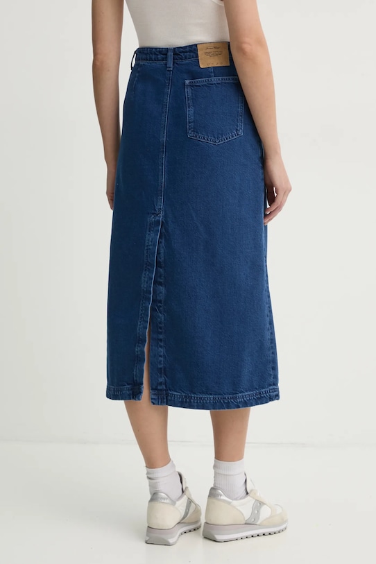 Odzież American Vintage spódnica jeansowa JOY13EE25 niebieski