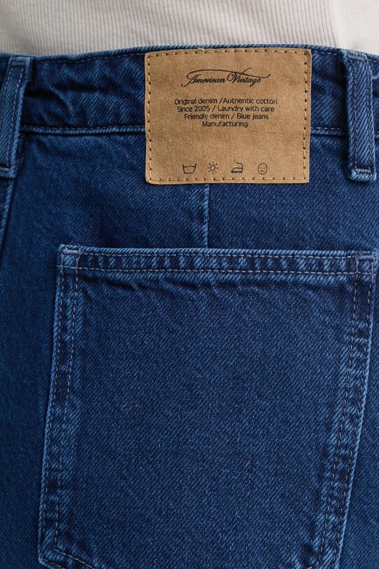 Джинсова спідниця American Vintage JOY13EE25 блакитний