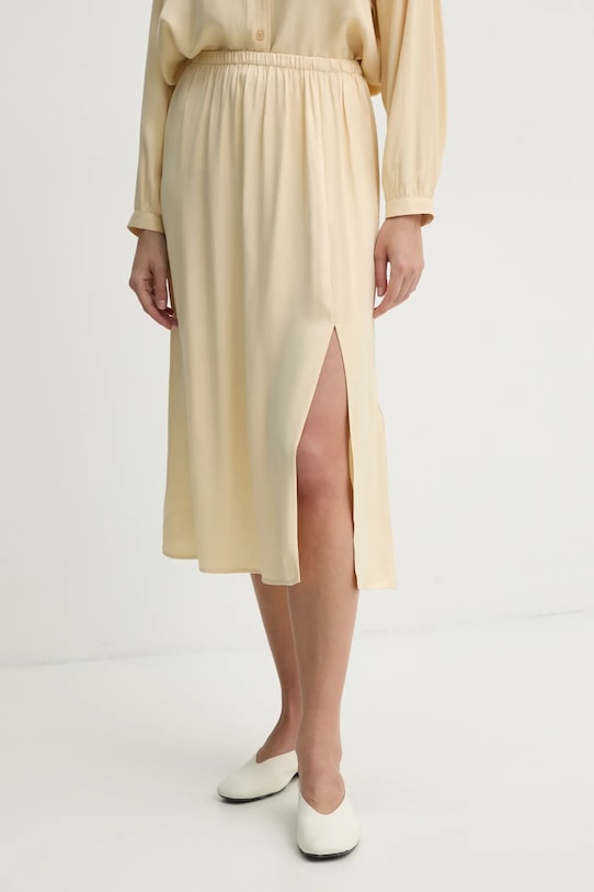 Спідниця American Vintage casual бежевий UNY13BE25