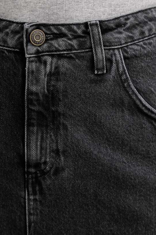 American Vintage spódnica jeansowa szary YOP13DE25