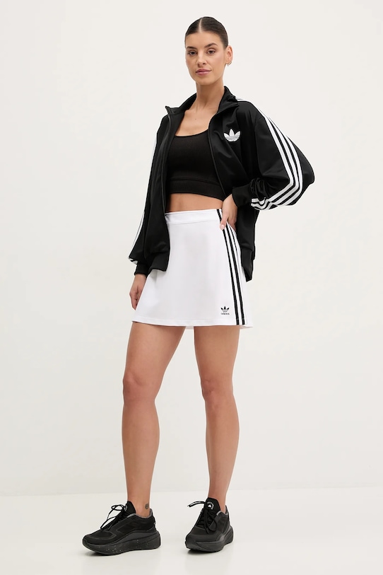Пола adidas Originals 3-Stripes JD0284 бял SS25