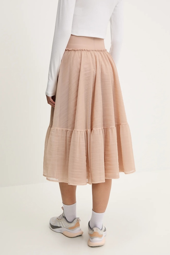 Îmbrăcăminte adidas Originals fustă Waistband Tulle Maxi Skirt JJ0903 portocaliu