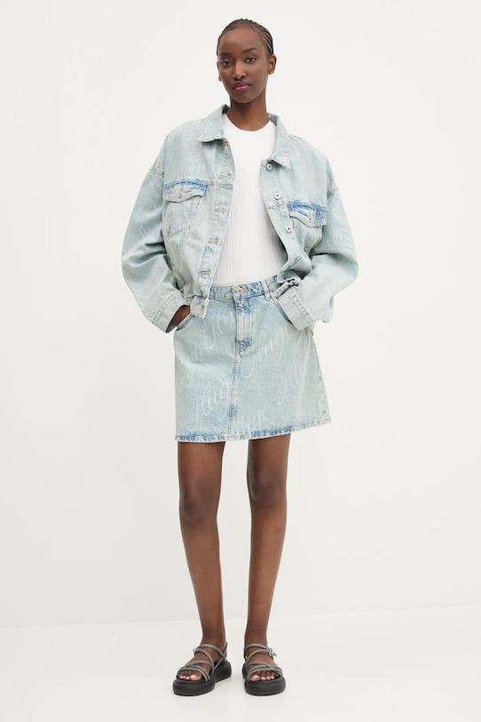 Hugo Blue gonna di jeans 50534755 blu SS25