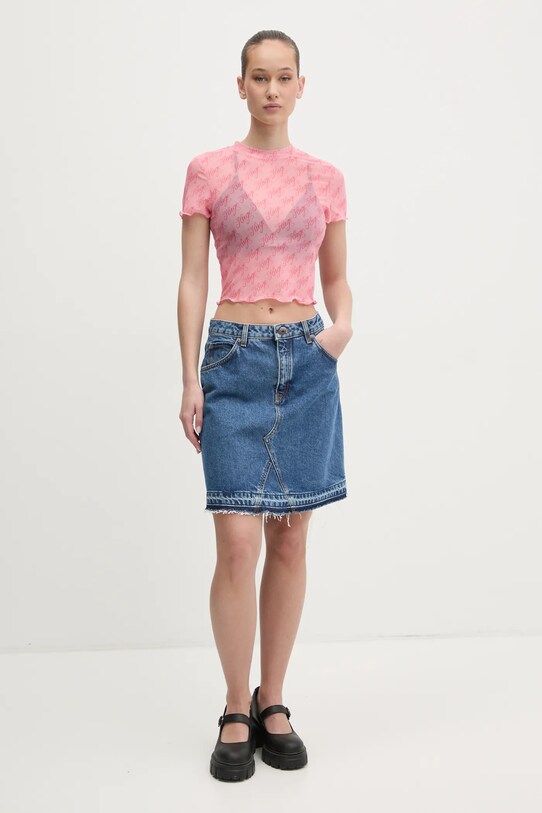 HUGO gonna di jeans 50539762 blu SS25