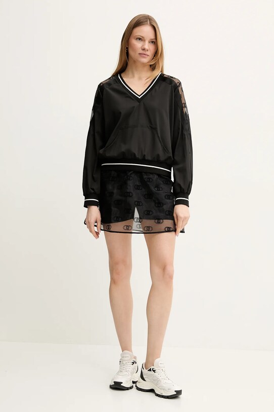 Suknja Liu Jo TA5133.T3377 crna SS25