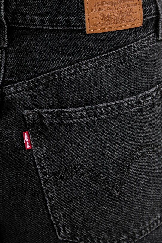 Levi's fusta jeans HR BACK SLIT SKIRT gri 001VH