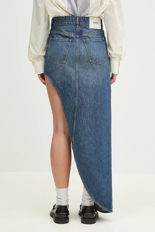 Îmbrăcăminte Coperni fusta jeans One-Leg Denim COPJ84F2014 albastru