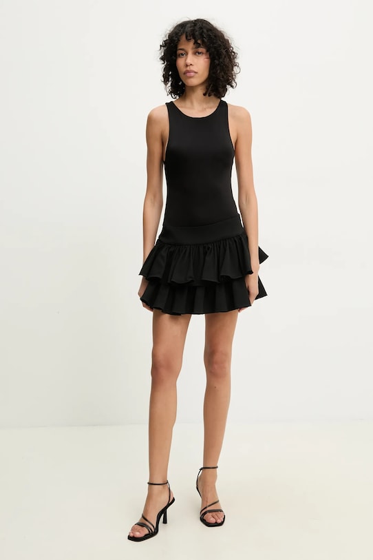 Rotate spódnica 114264100 czarny SS25