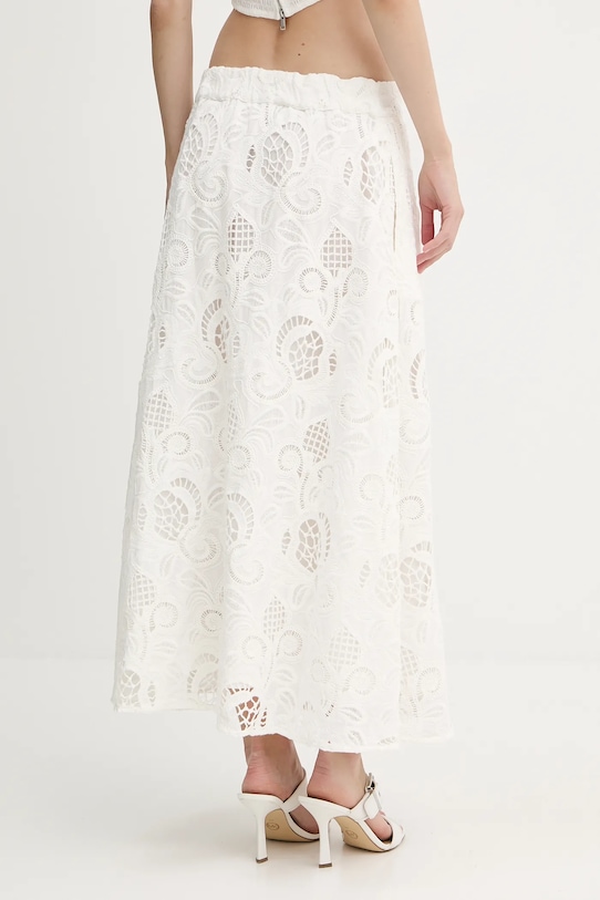 Îmbrăcăminte Guess fustă din bumbac DOMITILLE W5GD63.WH521 bej