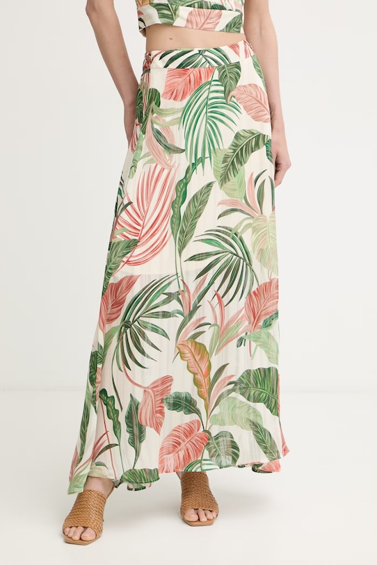 Guess sukňa NEW ROMANA zelená W5GD66.WH9Z2