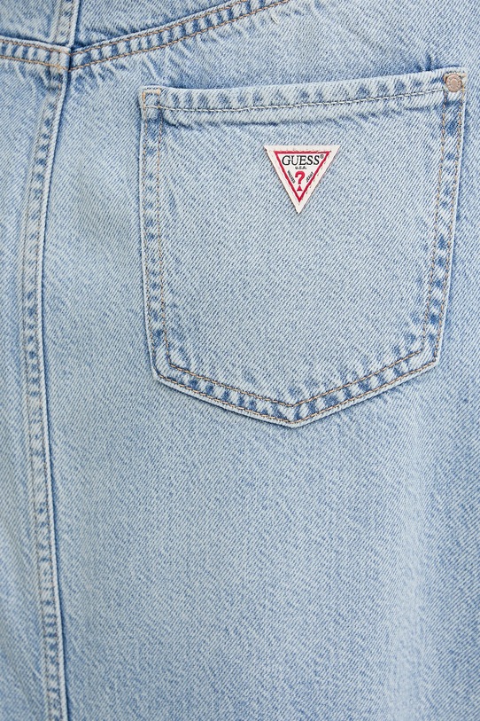 Джинсовая юбка Guess THAISS голубой W5GD83.D5B96